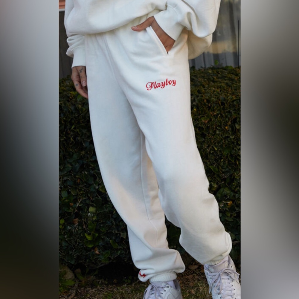 Pacsun Woman's Playboy sweatpants size medium New